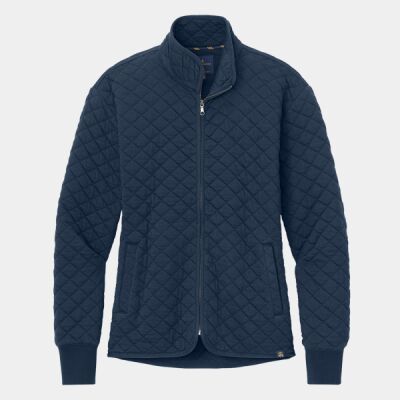 Women's Diamond Quilt Full Zip Thumbnail