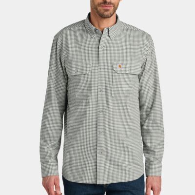 Rugged Flex ® Plaid Long Sleeve Shirt Thumbnail
