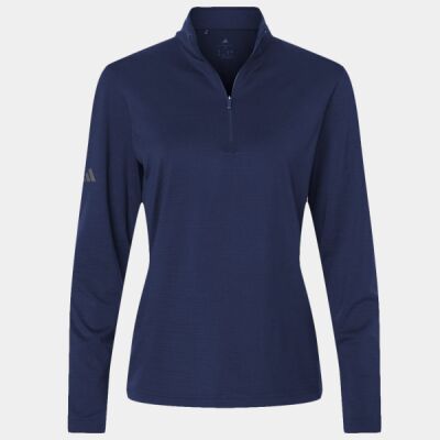Women's Textured Stripe Quarter-Zip Pullover Thumbnail