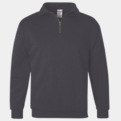 Unisex Nublend® Cadet Collar Quarter-Zip Sweatshirt Thumbnail