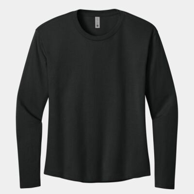 Women's Cotton Relaxed Long Sleeve Tee Thumbnail