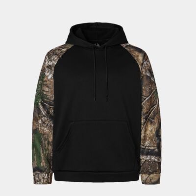 Unisex Realtree® Performance Colorblocked Hooded Sweatshirt Thumbnail