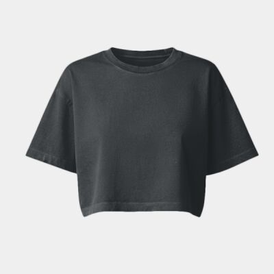Women's Garment-Dyed Cropped Tee Thumbnail