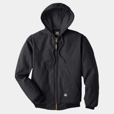 Men's Tall Highland Washed Cotton Duck Hooded Jacket Thumbnail