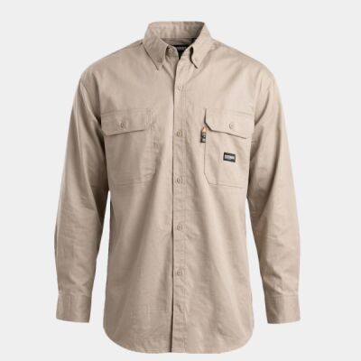 Men's Flame-Resistant Button-Down Work Shirt Thumbnail