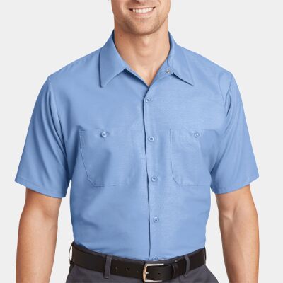 Short Sleeve Industrial Work Shirt Thumbnail