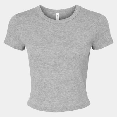 Women's Micro Rib Baby Tee Thumbnail