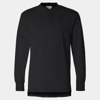Men's Vintage Brushed Jersey Henley Thumbnail