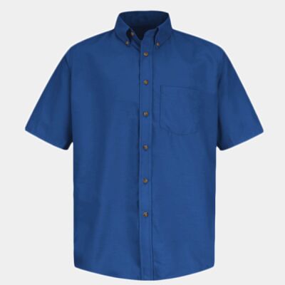 Men's Poplin Short Sleeve Dress Shirt Thumbnail