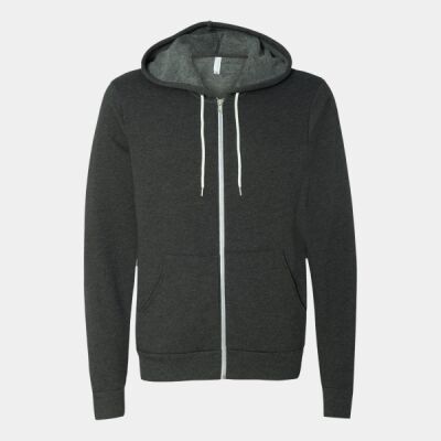 Unisex Sponge Fleece Full-Zip Hoodie Sweatshirt Thumbnail