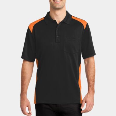 Select Snag Proof Two Way Colorblock Pocket Polo Thumbnail