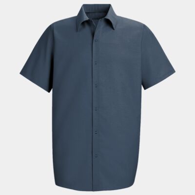 Men's Specialized Short Sleeve Pocketless Work Shirt Thumbnail