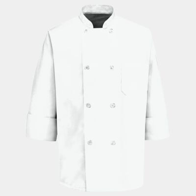 Eight Pearl Button Chef Coat Thumbnail