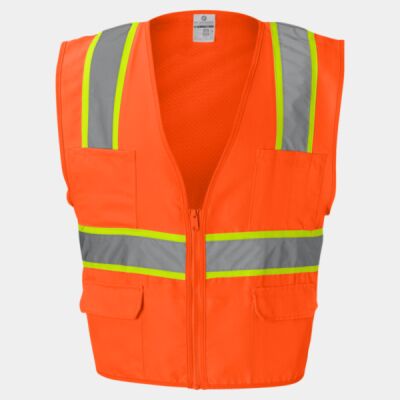 Unisex Ultra-Cool™ Solid Front Vest with Mesh Back Thumbnail