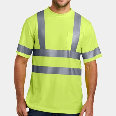 Ansi 107 Class 3 Short Sleeve Snag Resistant Reflective T Shirt Thumbnail