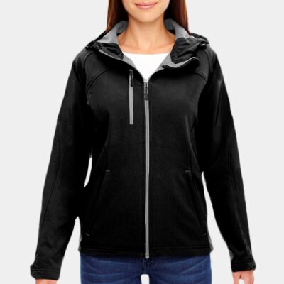 Ladies' Prospect Two-Layer Fleece Bonded Soft Shell Hooded Jacket Thumbnail