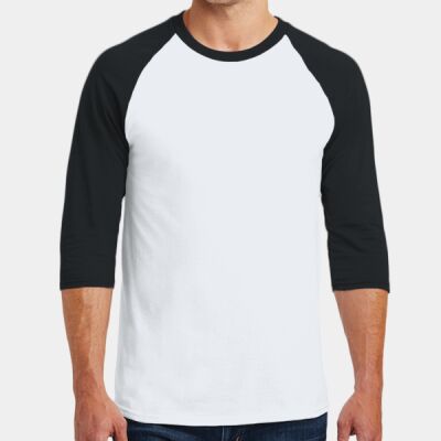 Heavy Cotton ™ 3/4 Sleeve Raglan T Shirt Thumbnail