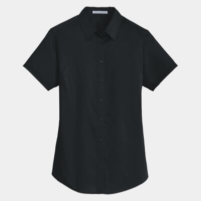 Women's Short Sleeve SuperPro Twill Shirt Thumbnail