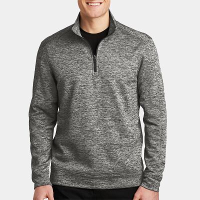 PosiCharge ® Electric Heather Fleece 1/4 Zip Pullover Thumbnail