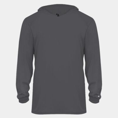 Youth B-Core Long Sleeve Hooded T-Shirt Thumbnail
