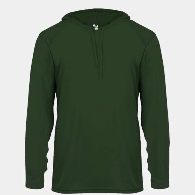 Unisex B-Core Hooded Long Sleeve T-Shirt Thumbnail