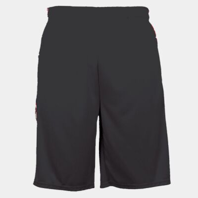 Youth Digital Camo Panel Shorts Thumbnail