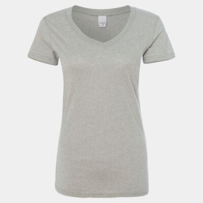 Women’s Glitter V-Neck T-Shirt Thumbnail