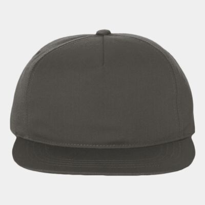 Lightly-Structured Five-Panel Snapback Cap Thumbnail