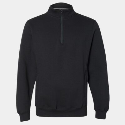 Unisex Dri Power® Quarter-Zip Cadet Collar Sweatshirt Thumbnail