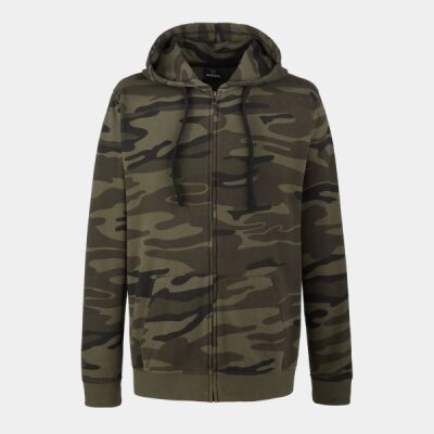 Men's  French Terry Full-Zip Hooded Sweatshirt Thumbnail