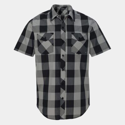 Men's Buffalo Plaid Woven Shirt Thumbnail