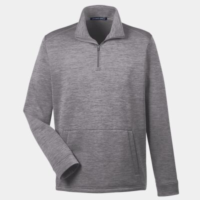 Men's Newbury Mélange Fleece Quarter-Zip Thumbnail