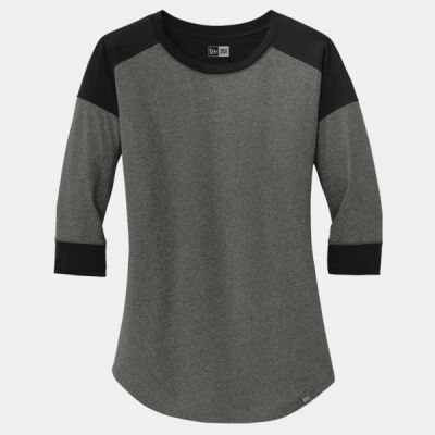 Women's Heritage Blend 3/4 Sleeve Baseball Raglan Tee Thumbnail