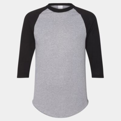 Unisex Three-Quarter Raglan Sleeve Baseball Jersey T-Shirt Thumbnail