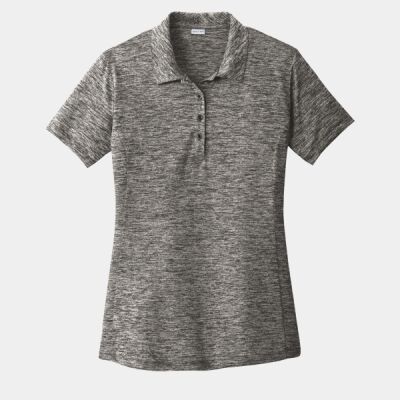Women's PosiCharge ® Electric Heather Polo Thumbnail