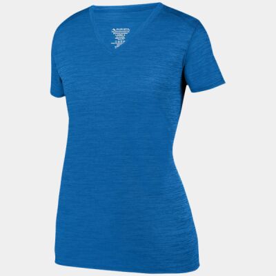 Women's Shadow Tonal Heather Training V-Neck T-Shirt Thumbnail