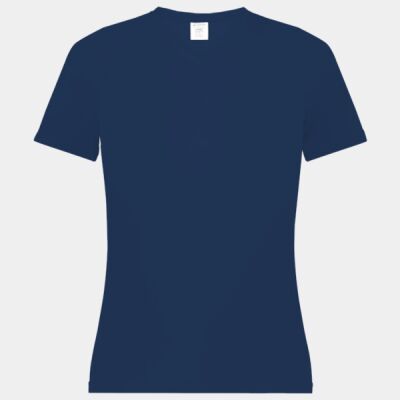 Girls' Attain Wicking V-Neck T-Shirt Thumbnail