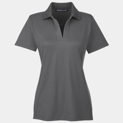 CrownLux Performance® Ladies' Plaited Polo Thumbnail