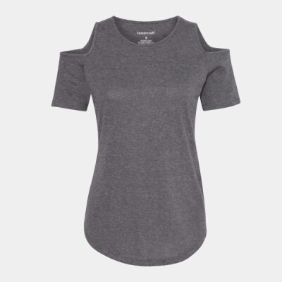 Women's Cold Shoulder T-Shirt Thumbnail