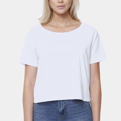 Ladies' Boxy Cotton T-Shirt Thumbnail