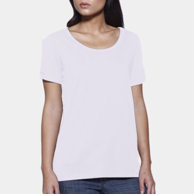 Ladies' CVC Twist Sleeve Top Thumbnail