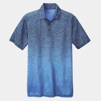 Ombre Heather Polo Thumbnail