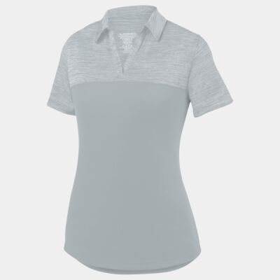 Ladies' Shadow Tonal Heather Polo Thumbnail