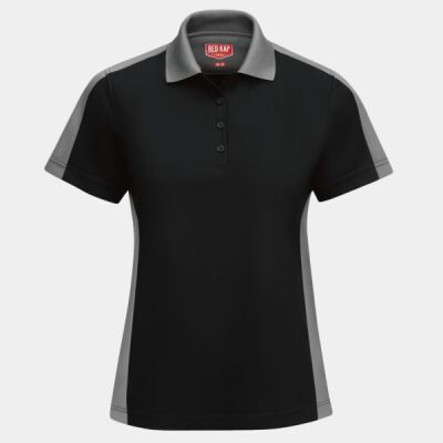 Women's Performance Knit Two-Tone Polo Thumbnail