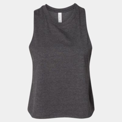 Women's Racerback Crop Tank Thumbnail