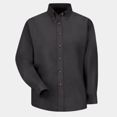 Women's Poplin Dress Shirt Thumbnail