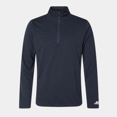 Men's Striated Quarter-Zip Pullover Thumbnail