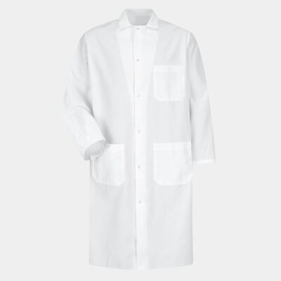 Unisex Butcher Coat with Interior Chest Pocket Thumbnail