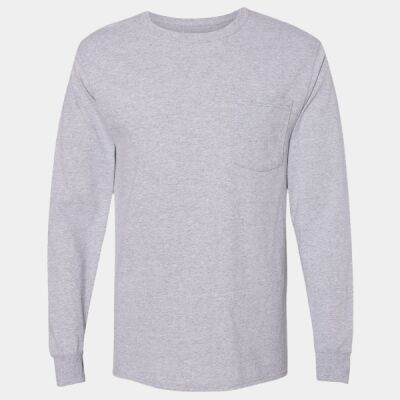 Adult Workwear Long-Sleeve Pocket T-Shirt Thumbnail