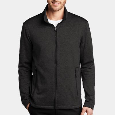 Collective Striated Fleece Jacket Thumbnail